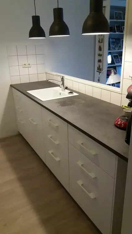 Projectfoto van houten afwerking